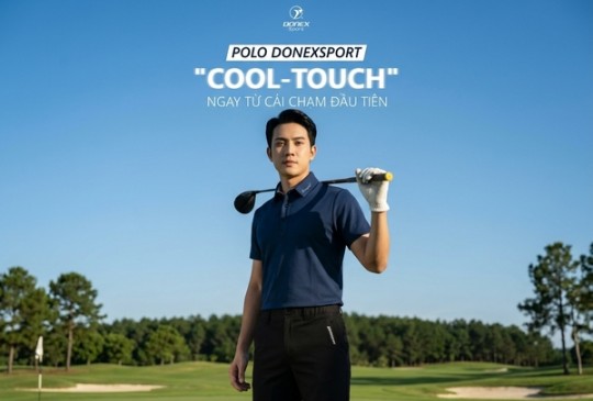 POLO “COOL-TOUCH” – MÁT LẠNH NGAY TỪ LẦN CHẠM ĐẦU TIÊN